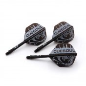  Plumas Cuesoul Flights AK5 Standard M Cuesoul Logo Black  - 2
