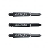  Cañas Red Dragon Shaft Black Short 35mm (4 Sets 12 Cañas)  - 1