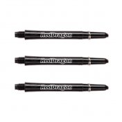  Cañas Red Dragon Shaft Black Medium 48mm (4 Sets 12 Cañas)  - 1