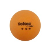 Bote 60 Pelotas PVC Softee Tenis Mesa Naranja - 3