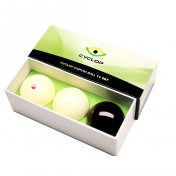 Juego Bolas Carom Cyclop Standard Ball Set 61.5mm 1 Set 3 Bolas - 1