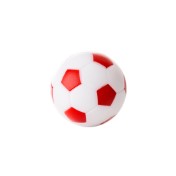 Bola Futbolin Robertson Blanco Rojo 24gr 35mm 10unid - 3