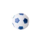 Bola Futbolin Robertson Blanco Azul 24gr 35mm 10 unid - 3