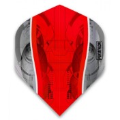 Pentathlon Flights Silver Edge Red - 3