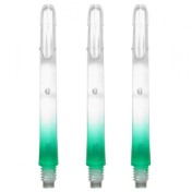  Cañas L-Style L-Shaft Locked Straight 2 Tone Clear Green 330 46mm  - 2