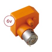 Motor billar sam 6v bison naranja - 2