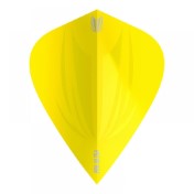  Plumas Target Darts Element Pro Ultra Yellow Kite  - 2