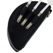 Estuche Cosmo Darts Case D Black - 2