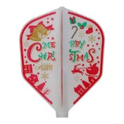  Plumas Fit Flight Christmas Flights Shape   - 2