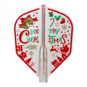  Plumas Fit Flight Air Christmas Flights Shape   - 1