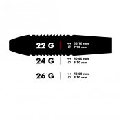 Dardos Winmau Majestic 26g 90% - 7