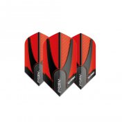  Plumas Winmau Darts Flights Prism Alpha Red Slim  - 2