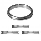 Mission S-Lock Titanium Silver Rings 2 mm - 2