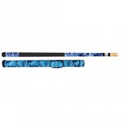 Taco Billar Americano Shooter Army Azul Pool Cue + Tubo nº1 19oz - 4