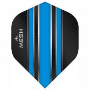 Plumas Mission Darts No2 Std Mesh Azul - 1