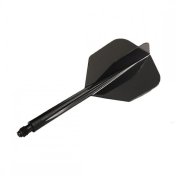 Plumas Condor Axe Shape Negro Larga 33.5mm 3 Uds.  - 2