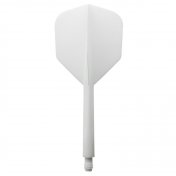  Plumas Condor Axe Shape Blanco Larga 33.5mm 3 Uds.  - 2