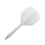  Plumas Condor Axe Shape Blanco Larga 33.5mm 3 Uds.  - 1