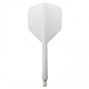  Plumas Condor Axe Shape Blanco Corta 21.5mm 3 Uds.  - 2