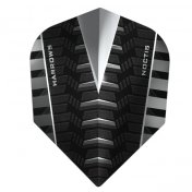  Plumas Harrows Darts Flights Prime Gray Scale  - 2