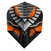  Plumas Harrows Darts Flights Avanti Orange  - 3