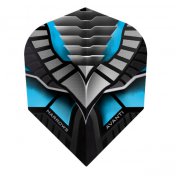  Plumas Harrows Darts Flights Avanti Blue  - 2