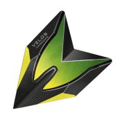  Plumas Harrows Darts Flights Velos Green Yellow 