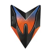  Plumas Harrows Darts Flights Velos Orange Blue  - 3