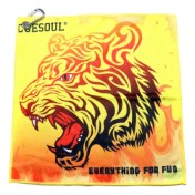 Cuesoul  Square Dart Sport Towel Tiger - 2