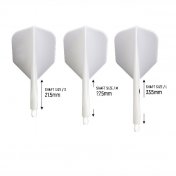  Plumas Condor Axe Standard Blanco S 21.5m 3 Uds.  - 3