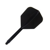 Plumas Condor Axe Shape Negro S 21.5mm 3 Uds.  - 1