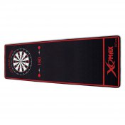  Protector Suelo Dart Mat XQmax Sports Black Red Dartboard 180  - 3