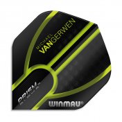  Plumas Winmau Darts Prism MvG Black Green  - 2