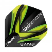  Plumas Winmau Darts Prism Alpha MvG Black Green  - 2