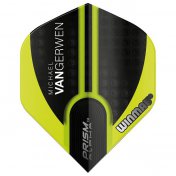  Plumas Winmau Darts Prism Alpha MvG Green Black  - 1