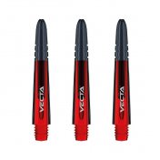  Cañas Winmau Darts Vecta Shaft Roja 34mm  - 2