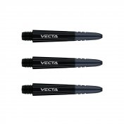  Cañas Winmau Darts Vecta Shaft Negra 34mm  - 2