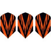  Plumas Flights XQMax Darts Slim Orange  - 2