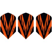  Plumas Flights XQMax Darts Slim Orange  - 3