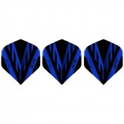  Plumas Flights XQMax Darts Standard Blue  - 2