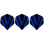  Plumas Flights XQMax Darts Standard Blue  - 2