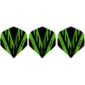  Plumas Flights XQMax Darts Standard Green  - 3