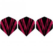  Plumas Flights XQMax Darts Standard Red  - 2