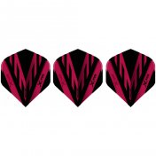  Plumas Flights XQMax Darts Standard Red  - 2