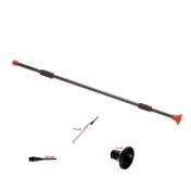 Pack Cerbatana sin cargador 70cm Air Dart +15 Dardos + 2 Boquillas + 100 puntas - 2