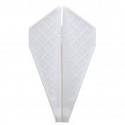  Plumas Cosmo Darts Flights Flight Pro V-1 White  - 1