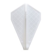  Plumas Cosmo Darts Flights Flight Pro V-2 White  - 2