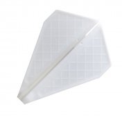  Plumas Cosmo Darts Flights Flight Pro V-3 White  - 2