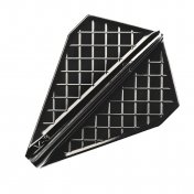  Plumas Cosmo Darts Flights Flight Pro V-3 Black  - 2