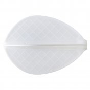  Plumas Cosmo Darts Flights Flight Pro D-3 White  - 3
